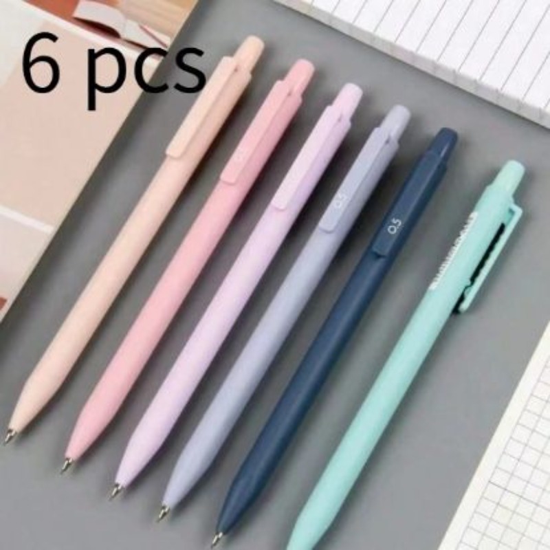 Staedtler Pencil Lumocolor - ชุดดินสอกดสีชมพู 6 แท่ง, ดินสอกดน่ารักขนาด 0.5 มม./0.7