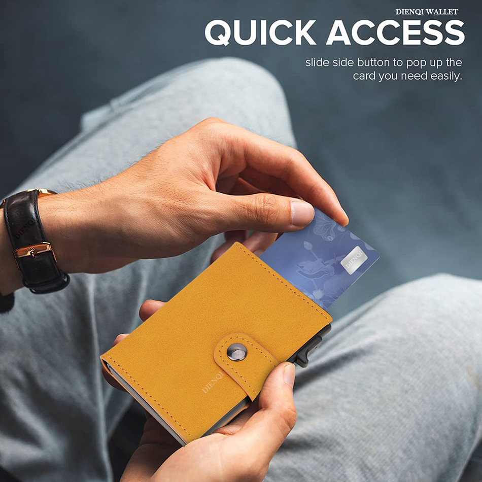 Airtag กระเป๋าสตางค์ Rfid บัตร - Index Card Holder บทวิจารณ์และราคา